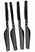 Jrelecs 2 Pairs Carbon Fiber Propellers for Parrot AR.Drone 1.0 & 2.0 Upgrade CW/CCW Propellers