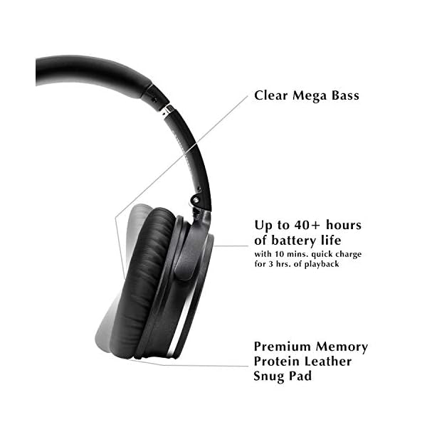 Noise-Cancelling-Wireless-Headphones-Bluetooth-50-Srhythm-NC35-Lightweight-Over-Ear-Headset-with-CVC80-MicType-C-Fast-Charge40-Hrs-PlaytimeVoice-Call-for-iOS-AndroidCellphoneTVPCGun-Black Srhythm NC35 Noise Cancelling Wireless Headphones Bluetooth 5.0, Foldable Over Ear Headset with Build-in Mic,50+ Hrs…