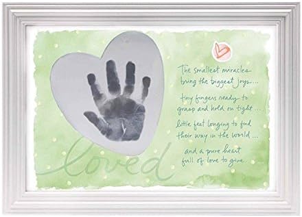 Precious Miracle Baby Handprint Frame with Poetry