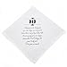 Father Of The Bride Handkerchief Gifts To Dad Wedding Gift From Daughter, White Handkerchiefs For Bridal's Father, Wedding Keepsake For Perfect Moments