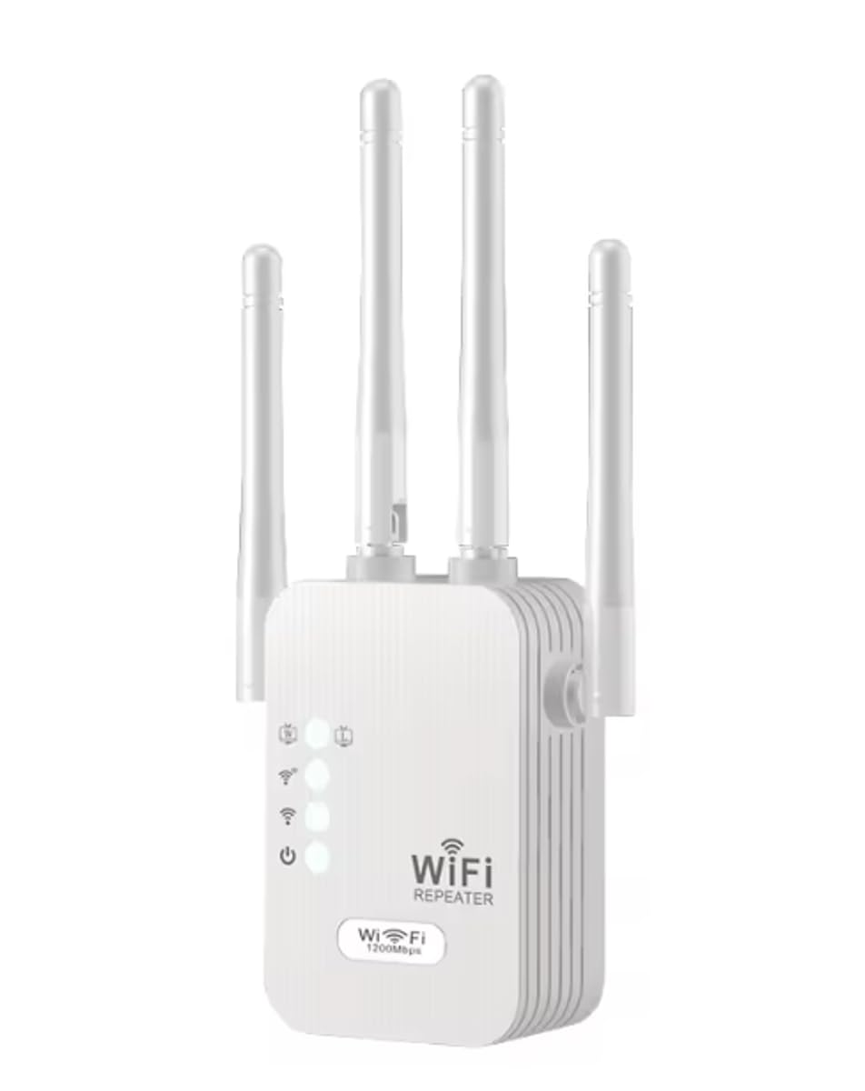 Photo 1 of WiFi Extender Signal Booster, Long Range WiFi for Home and Office, WiFi Repeater with Ethernet Port