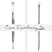 Comedone Extractor, Luxury Blackhead Extractor & Needle Tool Kit. FREE eBOOK for Easy Acne Cleaning & Pimple/blemish Popping and extra 30 pages of BEAUTY TIPS. Premium Quality Surgical Stainless Stee