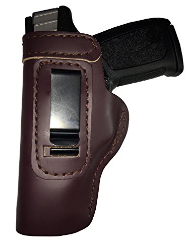 CUSTOM CUT&FIT LEATHER HOLSTER Mahogany RH OWB/LH IWB HK45 TACTICAL LASERLYTE-SC