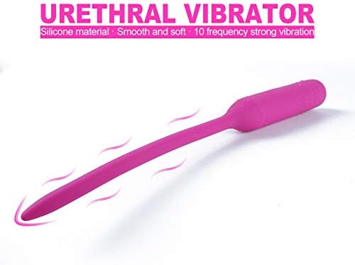 Misszeta 10-Frequency Silicone Men's Catheterization Catheter Urinary Catheterization Urethra Tube Alternative Toy