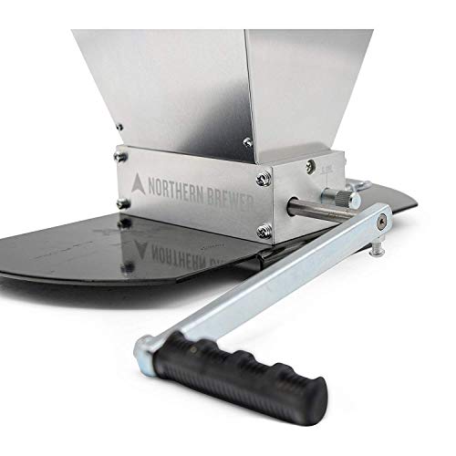 Northern Brewer Hullwrecker 2Roller Grain Mill with Metal Base and