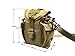 Jolmo Lander 1.2 Qt. MOLLE Canteen Cover Military MOLLE Canteen Pouch with Shoulder Strap Coyote Brown/Olive Drab (Olive Drab)