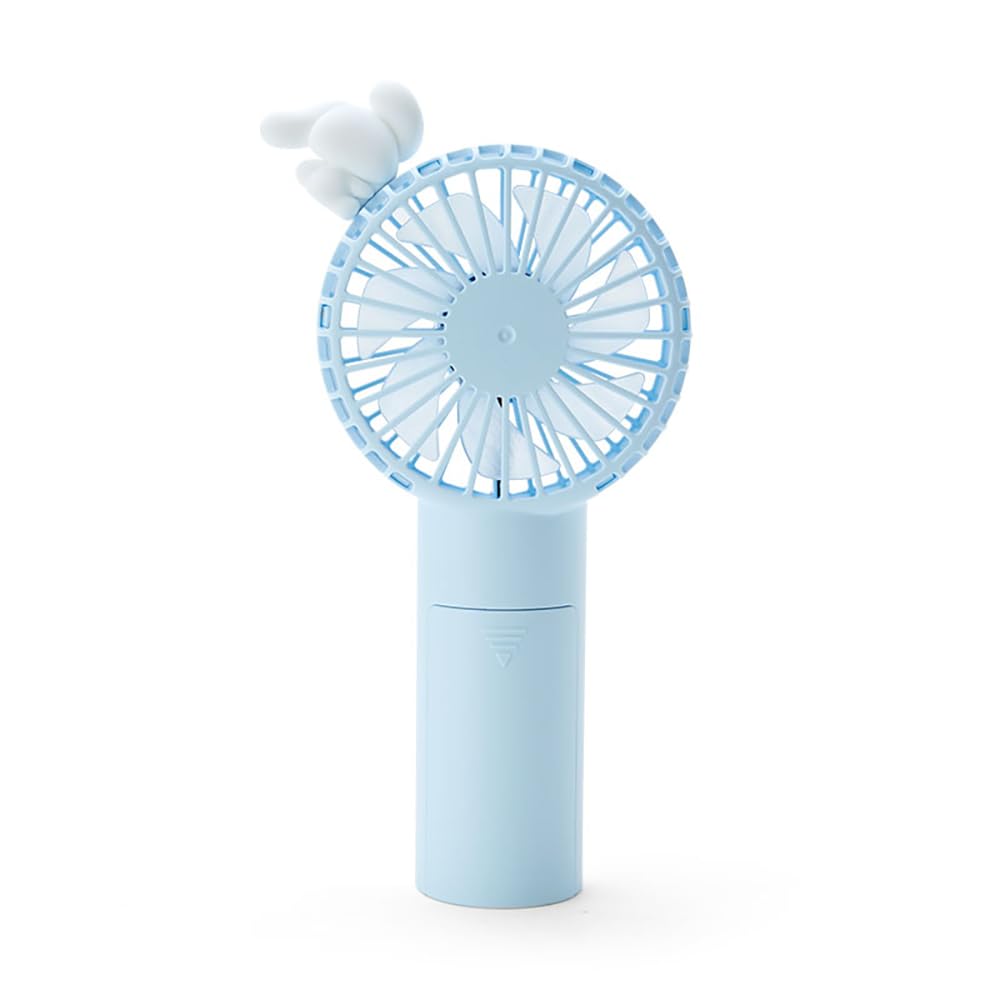 Sanrio Cinnamoroll 2-Way Fan - Cinnamoroll Character, 7.1 x 3.9 x 1.6 inches (18 x 10 x 4 cm)