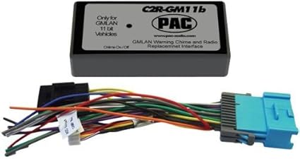 PAC C2R-GM11B Radio Replacement Interface for Select 2004-up GM LAN