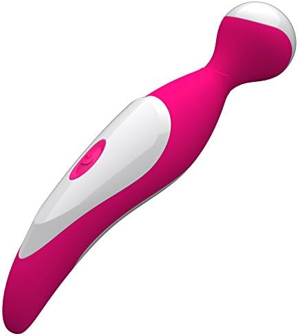 ROWAWA Magic Wand Massager Rechargeable and Waterproof 7 Speed Body Massager Pink
