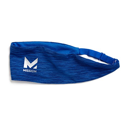 Mission vaporactive cooling lockdown headband, royal sp…