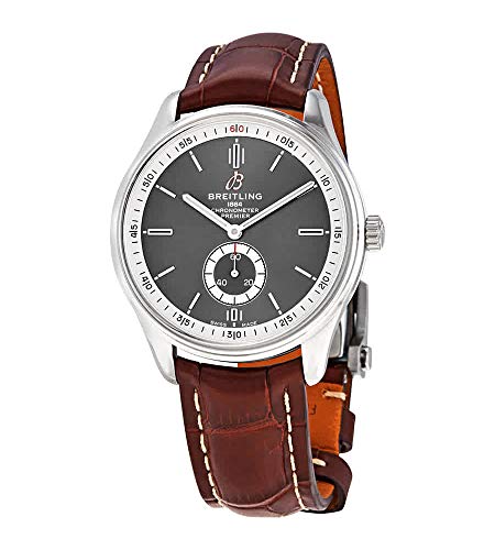 Breitling Premier Automatic 40 Anthracite Dial Men's Watch A37340351B1P1