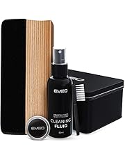 Record Cleaner - 4 in 1 Vinyl Record Cleaner Kit - Includes Ultra-Soft Velvet Brush, XL Cleaning Liquid, Brush Cleaner and Turntable Stylus Cleaning Gel - Vinyl Records Collection Cleaning Kits