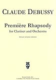 Premiere Rhapsody: for Clarinet and Orchestra, Piano Redcution