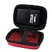 Aenllosi Hard Carrying Case for Canon PowerShot ELPH 180/190 Digital Camera (Storage case, red)