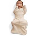 Love to Dream Swaddle Up, Baby Sleep Sack | 1.0 TOG, 8-13 lbs, Oatmeal | Arms Up Swaddle Secure Fit Helps Baby Self-Soothe, S