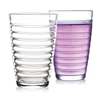 Cello Garda Tumbler Set, 325ml/5.3cm, Set of 6, Clear