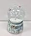 Frosted White Winter Cardinals Musical 5 inch Resin Decorative Snow Globe