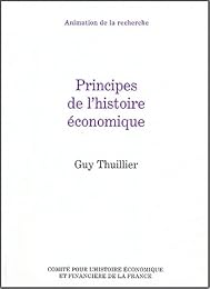 Principes de l'histoire économique