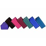 YogaAccessories 3'' Foam Yoga Blocks and Exercise Props