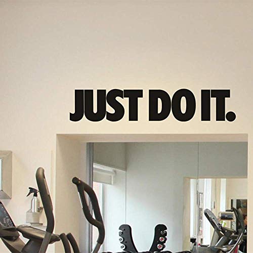 Ewdsqs Just do it Wall Decal Gym Fitness Wall Stickers Motivational