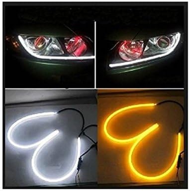 Leebo Tube Style Switchback Headlight for Car (White)