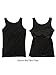 Hestya Women Tank Top Built-in Bra Camisole Padded Cami Top Bra Top Cami for Women Lady Girls, Multicolors, S - XXL (XXXL Size, Black)