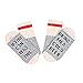 IF YOU CAN READ THIS Funny Saying Knitting Word Combed Cotton Crew Wine Coffee Beer Pizza Socks for Men Women