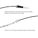 LED Connector / 10 mm Wide 5050 Single Colour Strip Light Connector -NewNewStar 10Pack LED 2 Pin Conductor Strip to Strip Jumper