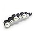 Meilliwish Pearl Banana Hair Clip 1 PCS(H49)(Black)