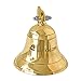 Nautical Cove Solid Brass Ships Bell 3.5