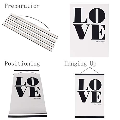 3 Poster+Magnetic+Picutre+Artwork+Hanging