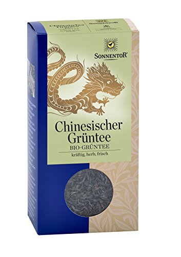 Sonnentor Feinster chinesischer Grüntee lose, 1er Pack (1 x 100 g) - Bio