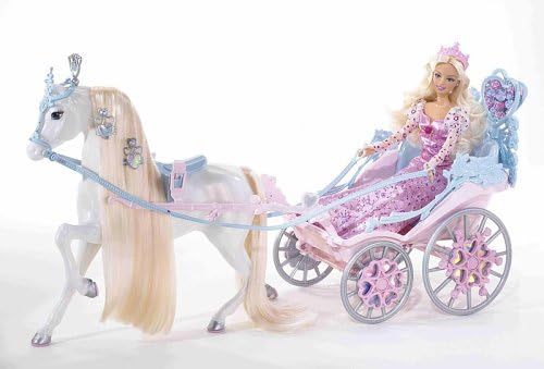 carroza barbie cenicienta