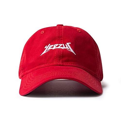 AA Apparel Yeezus Tour Glastonbury Dad Hat Kanye West Yeezy (Red)
