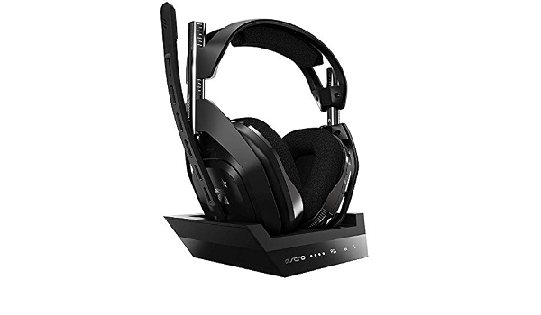 ASTRO Gaming A50 Wireless Gaming Headset + Charging Base Station, Gen 4,  Dolby Audio, Game/Voice Balance Control, 2.4 GHz Wireless, 9 m range for  PS5, PS4, PC, Mac - Black/Silver : Amazon.sg: Electronics