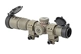 Monstrum G2 1-4x24 First Focal Plane FFP Rifle Scope with Illuminated BDC Reticle | Flat Dark Earth/Flat Dark Earth Rings