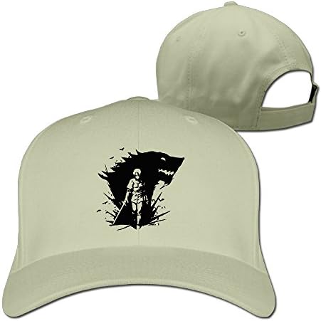 Nice Direwolf Needle Arya Hip-hop Baseball Cap Womens Snapback Natural