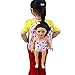 XADP Baby Doll Carrier Backpack Baby Carrier -Storage for Doll Clothes and Accessories- Fits 15 to 18 Inch Dolls