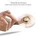 ZYCCW Metal Copper Hand Spinner, Ultra Speed EDC Spinner Fidget Toy for Relieving Stress (Gold)