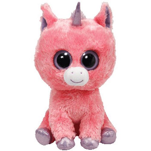 TY BEANIE BOOS PINK UNICORN (MAGIC)