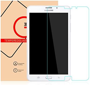 Galaxy Tab A 7.0 Screen Protector-Prideal Clear Tempered Glass Screen Protector for Samsung Tablet with [Fit Tab A 7.0 T285] [9H Hard] [Bubble Free]-Just Fit Tab A 7.0 -T285,not fit TAB A 7.0 - T280
