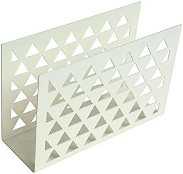CNMDGBWY File Collation, Simple Iron Folder, Office Desk, File Rack, Office File Basket, Data Rack Originality,Bianco Canopus