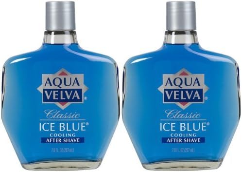 Aqua Velva Classic Ice Blue Cooling After Shave-7 oz, 2 pk by Aqua Velva