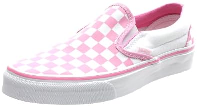 pink checkered vans uk