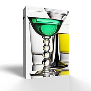 Wine Glass Home Artwork for Living Room Bedroom