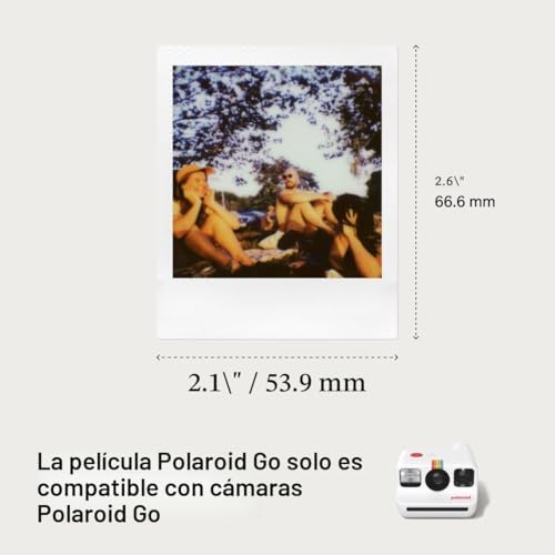 Polaroid - câmera instantânea go geração 2 - preta (9096)