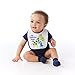Gerber Baby Boys 3-Pack Dribbler Bib, Safari, One Size