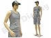 (PS-Ken+1 Free Wig ) ROXY DISPLAY® Plastic Male Mannequin Flesh Tone + Base