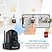 Bagotte Full HD 1080P WiFi Home Security Camera, Wireless IP Indoor Surveillance System Pan/Tilt/Zoom Audio Camera, Night Vision, Motion Detection, Remote Baby Monitor iOS - Cloud Storage
