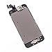 CELLPHONEAGE For iPhone 5 New LCD Touch Screen Replacement with Home Button and Camera Full Set Digitizer Display Assembly Replacement Black with Free Tool Kits + Screen Protector